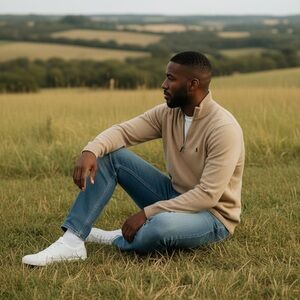 Ralph Lauren Cream Lambswool Sweater